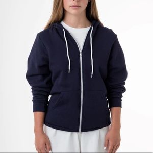American Apparel full zip hoodie